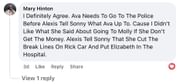 Comment about General Hospital (Image via Facebook)